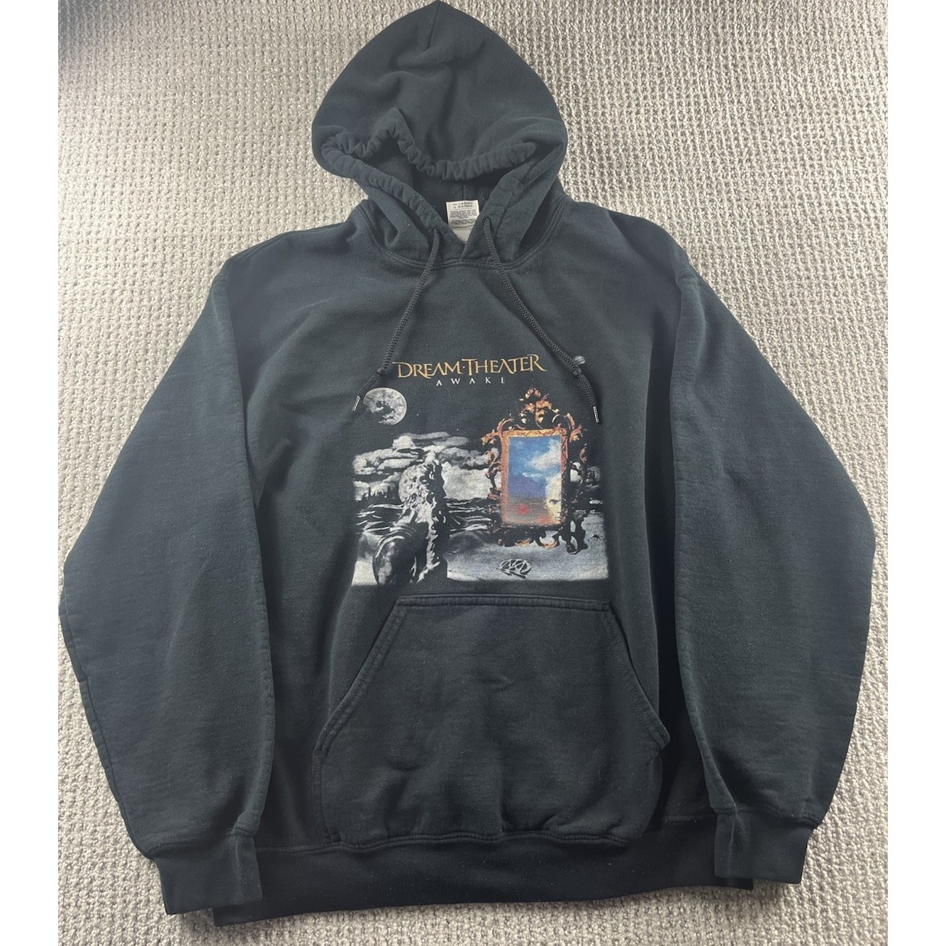 Dream Theater Band Hoodie Awake Album Tour Concert Pullover Mens Medium